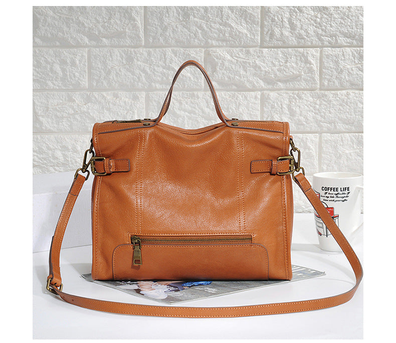 Women’s Genuine Leather Crossbody Handbag