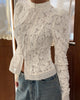 Summer Lace Crochet Slim Fit Blouse for Women