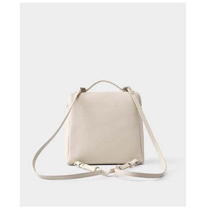 Leather Backpack for Women with Adjustable Straps