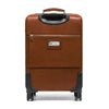 Genuine Leather Business Travel Suitcase with 360° Wheels
