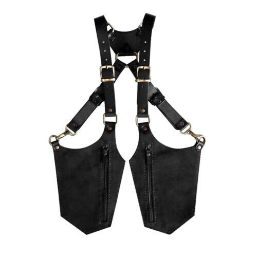 Faux Leather Steampunk Shoulder Holster Bag