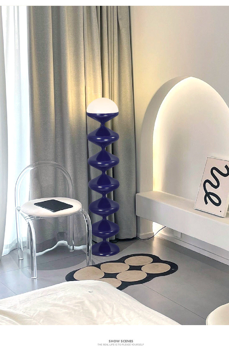 Contemporary nordic gourd floor standing lamp