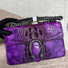 Genuine Crocodile Leather Crossbody Bag for Women