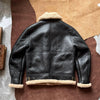 Men’s Shearling Aviator Leather Jacket