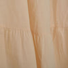 long pleated skirt Ruffle Hem Knot