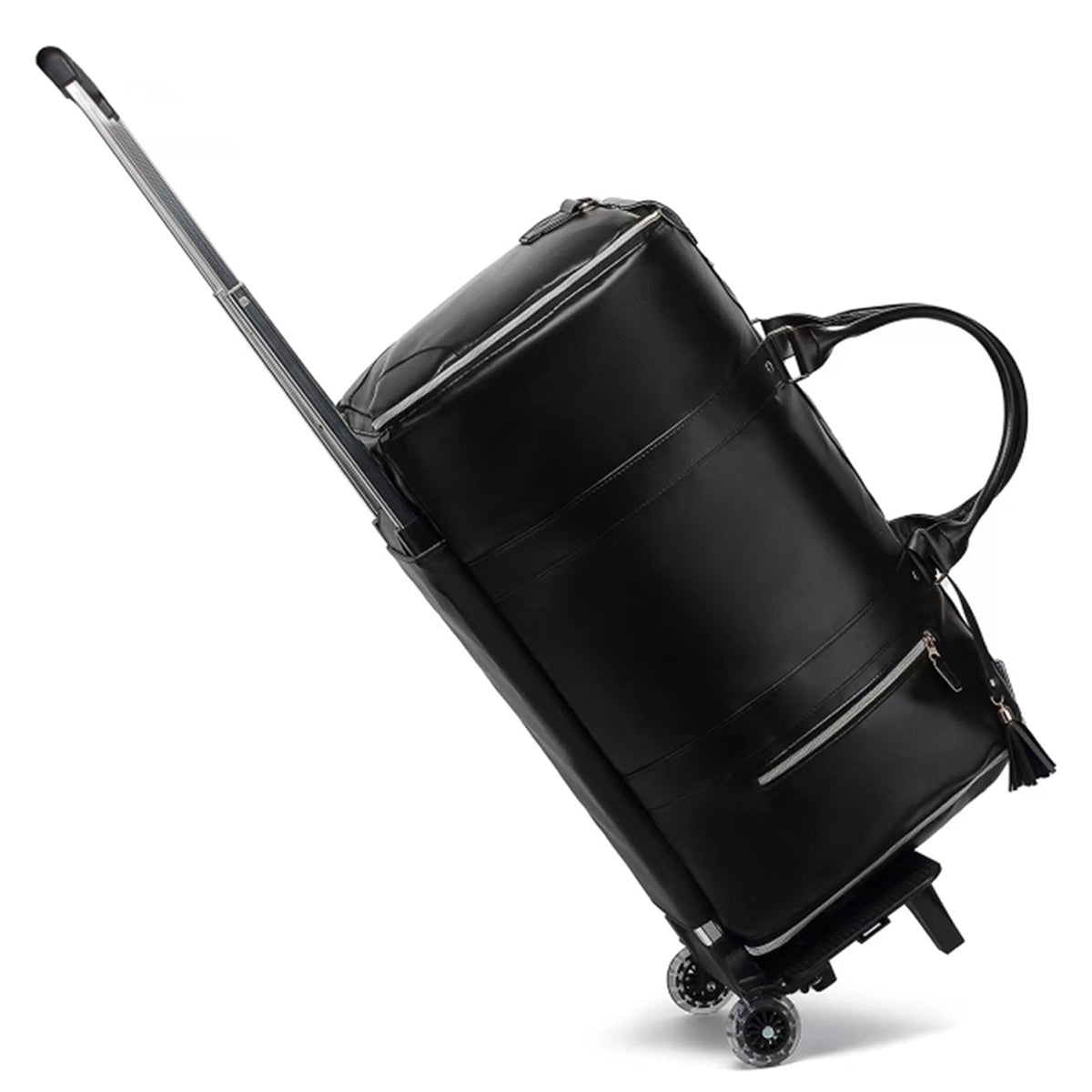 Garment Bag with Wheels for Convertible Suit Travel Storage