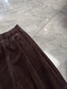 Women’s Suede Pants Wide-Leg Trousers
