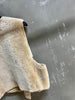 Women’s Merino Fur Vest Shearling Sleeveless Jacket Gray Winter Outerwear
