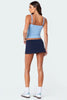 Waist Tie Beach Mini Skirt Summers