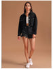 women Drop Shoulder Denim Jacket