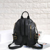 Real leather backpack for women