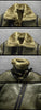 genuine shearling coat mens green