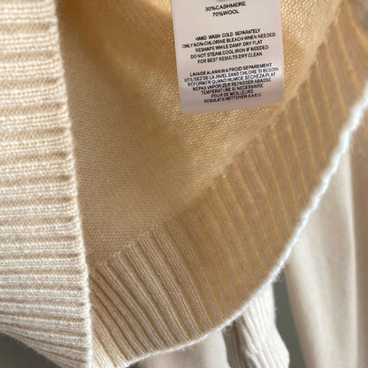 Women Cashmere Wool Knit Hoodie and Pants Set