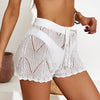 Women Crochet Knit Beach Summer Shorts