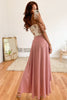 high waisted maxi flared skirt