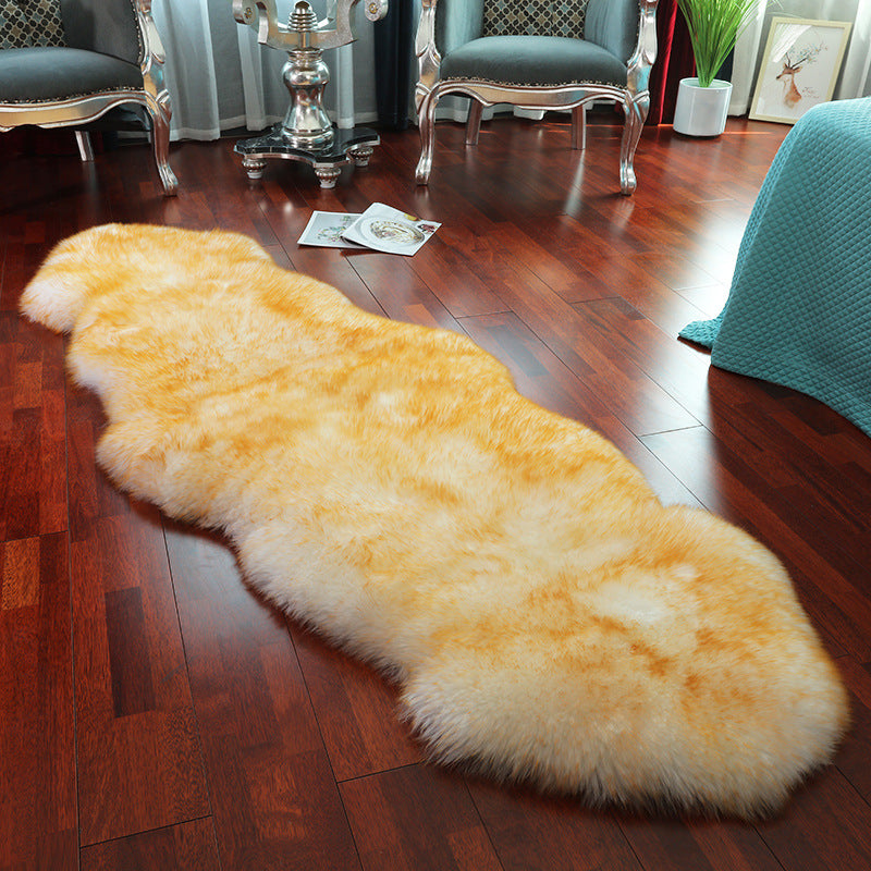 Genuine Sheepskin Throw for Sofa, Bedside and Living Room Decor 6
