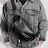 Men’s Full-Grain Cowhide Crossbody Chest Bag
