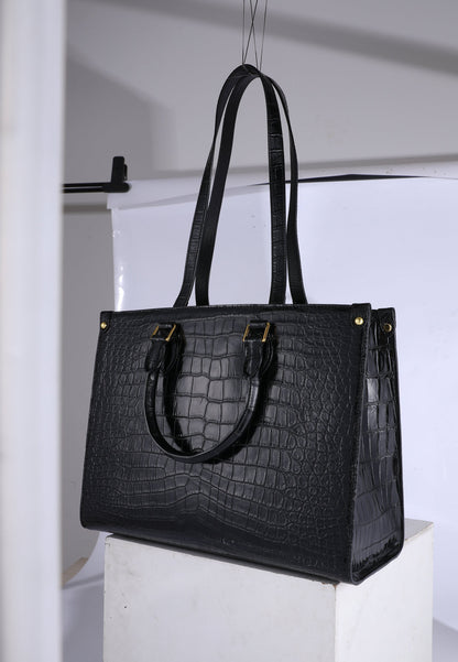 Women Genuine Crocodile Leather Handbag
