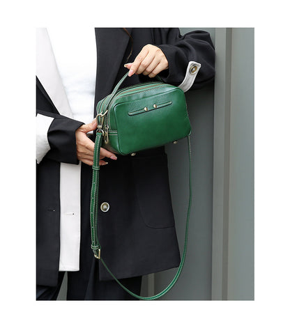 Women Genuine Leather Crossbody Messenger Bag