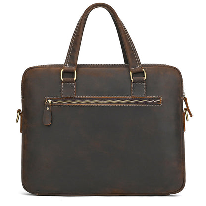 Genuine Leather Office Messenger Bag for Men