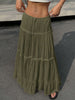 Simple Pleated Skirt Hippy Style Pin