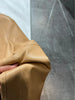 Women Genuine Cropped Leather Bomber Jacket