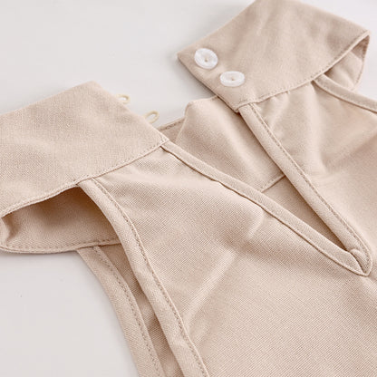 Women Two Piece Set High Waist Shorts and Sleeveless Top Outfit