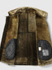 Men’s Sheepskin Shearling Fur-Lined Winter Coat