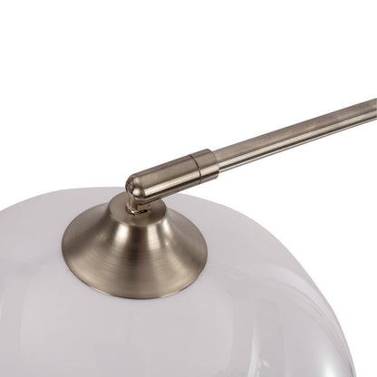 Modern globe acrylic arc floor lamp