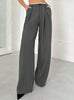 Women Wide Leg Suit Pants