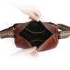 Women’s Genuine Leather Pillow Bag Crossbody Purse