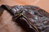 Leather Chest Bag for Men and Women Crossbody Messenger Purse