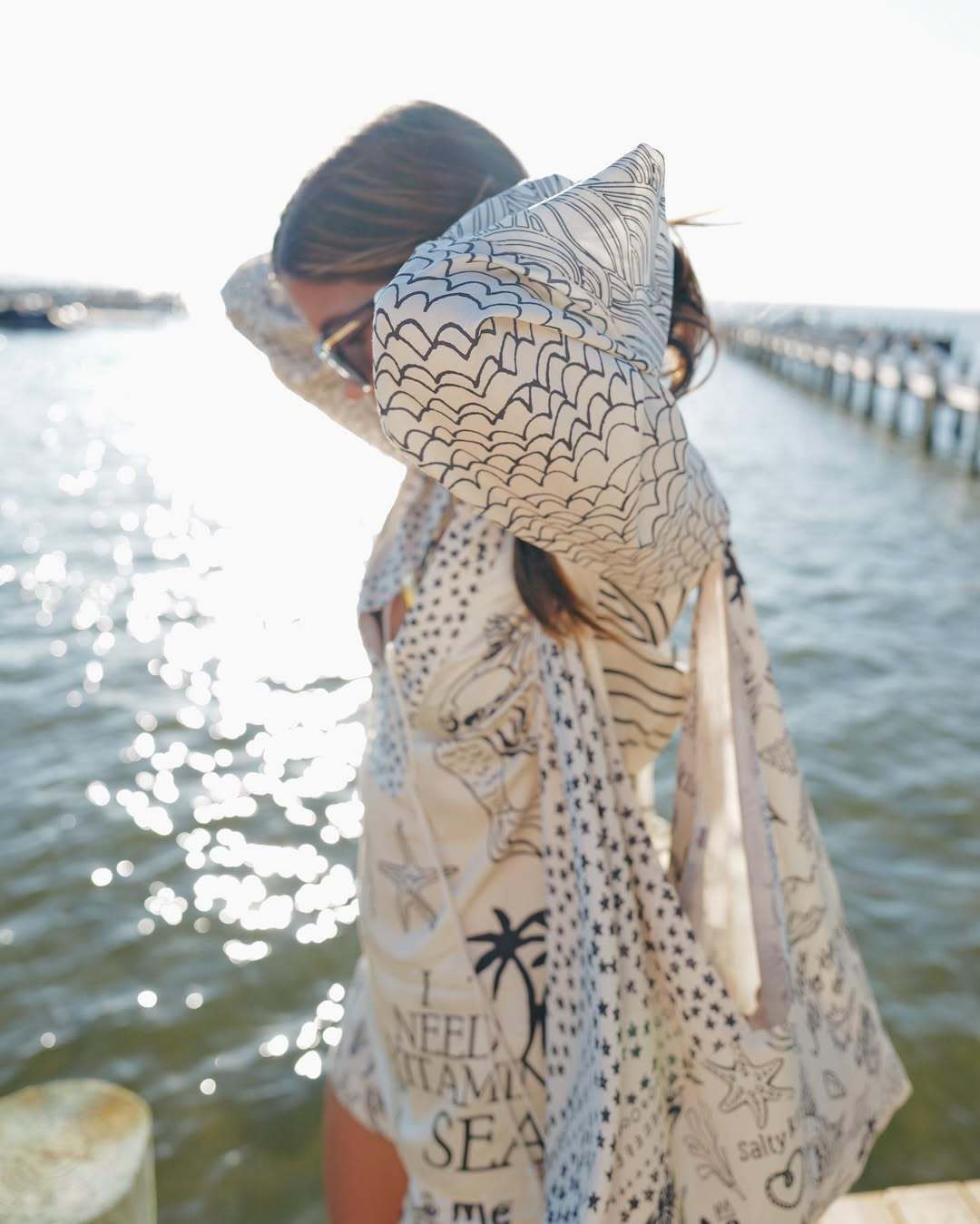 Women’s Printed Vacation Set with Shorts Beachwear Outfit