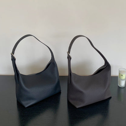 Women’s Top-Grain Leather French Hobo Shoulder Bag