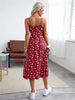 cami maxi dress with slit hem