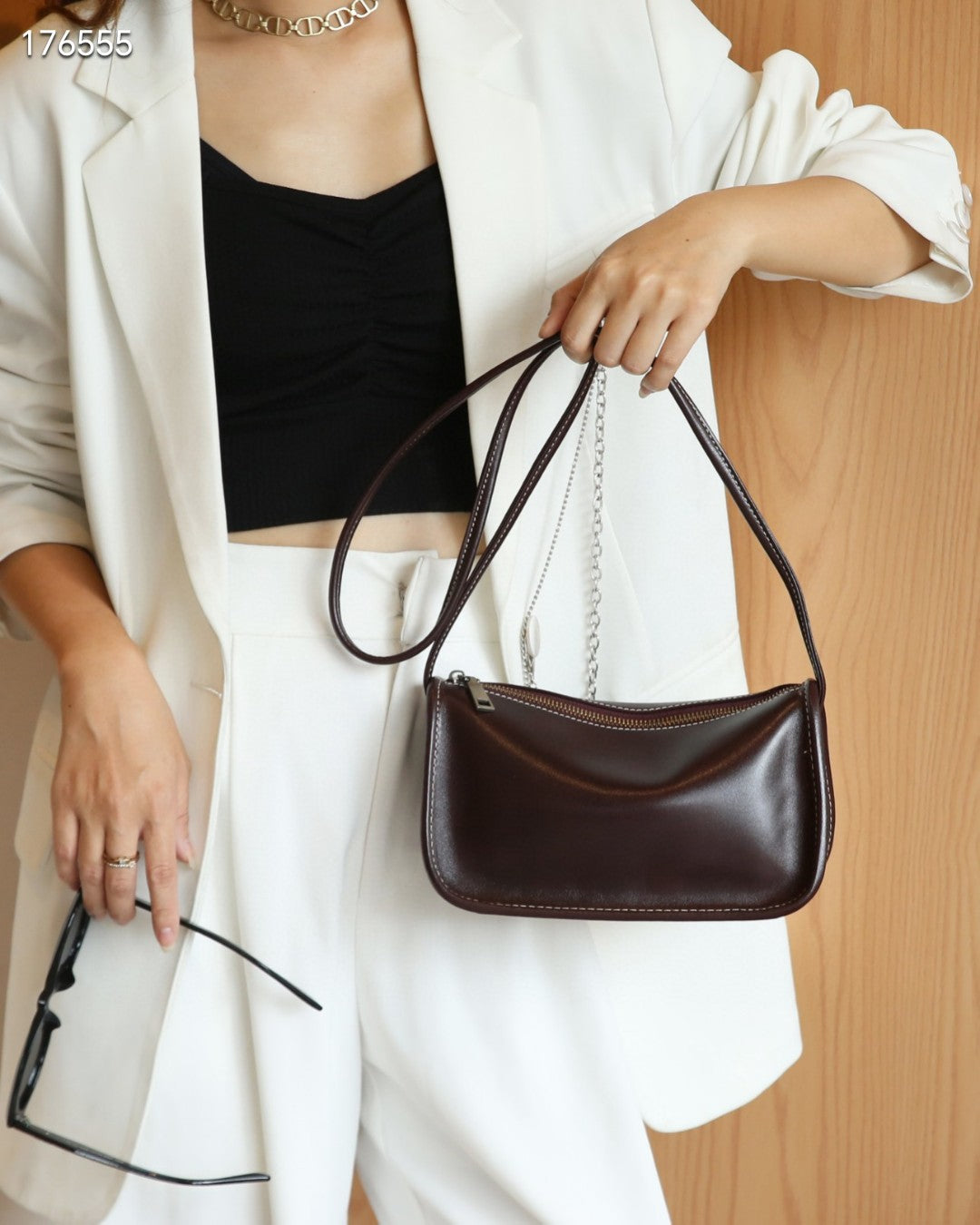 Small Leather Crossbody Purse for women