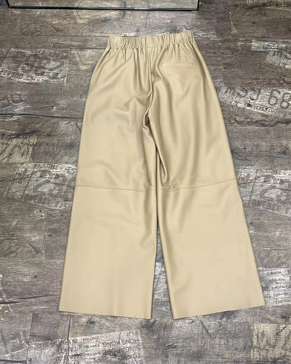 Women’s Leather Waisted Bermuda Trousers