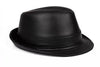 Genuine leather jazz cap for men