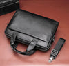 Men's Full Grain Leather Office Bag Briefcase for 13.5" Laptop