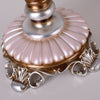 Pastoral pink lace bedside table lamp