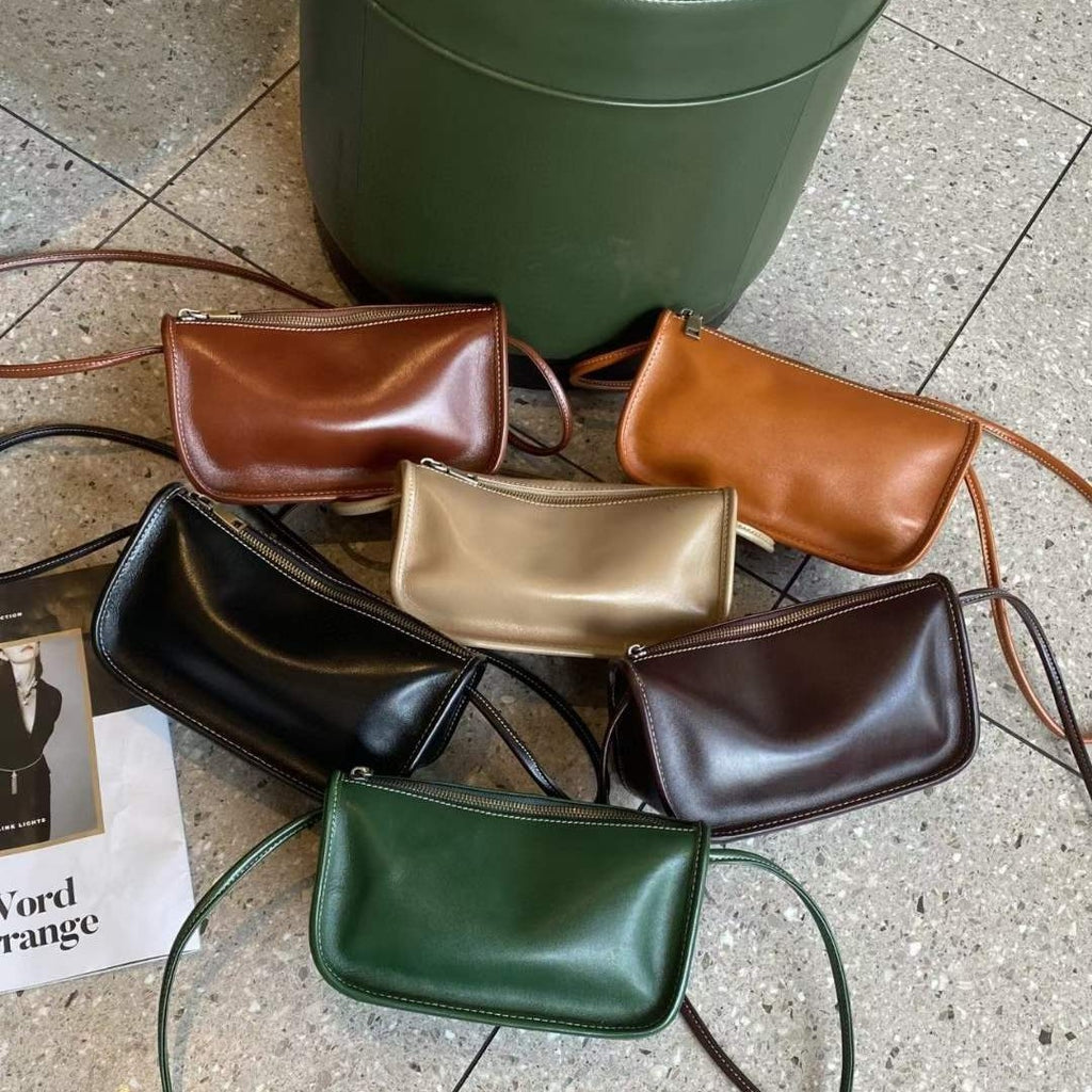 Small Leather Crossbody Purse for women