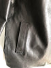 Women Genuine Leather Jacket Oversized Mid-Length Bomber Coat