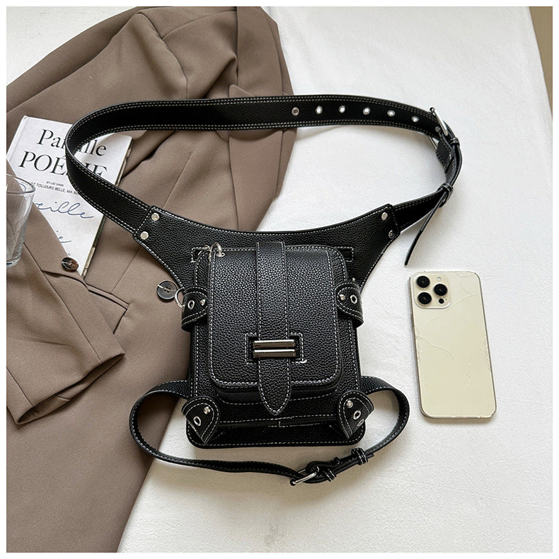 Waist Bag for Women with Thigh Strap and Crossbody Carry