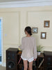 Women's Button Front Puff Sleeve Blouse
