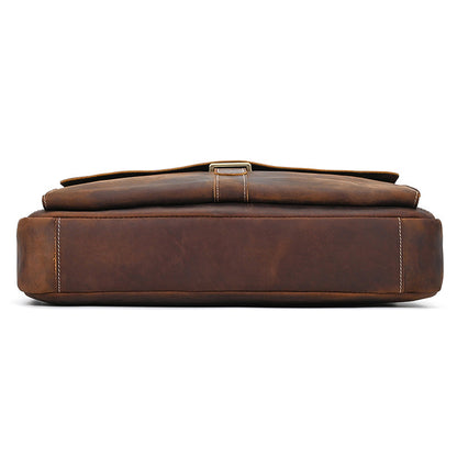 Men Leather Office Bags Sale Travel Briefcase
