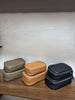 Genuine Leather Women Toiletry Bag Organizer Case