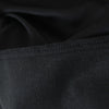 Black PU Leather Mini Skirt with Slit High Waisted