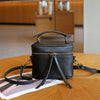 Genuine Leather Women’s Box Bag Crossbody Messenger