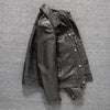 Men’s Vintage Distressed Leather Jacket