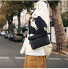 Men’s Genuine Leather Commuter Messenger Bag